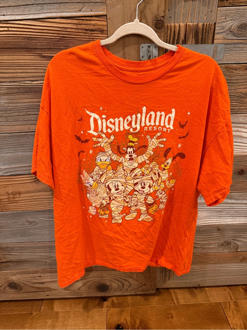 Orange Disneyland Resort Halloween Character Tee